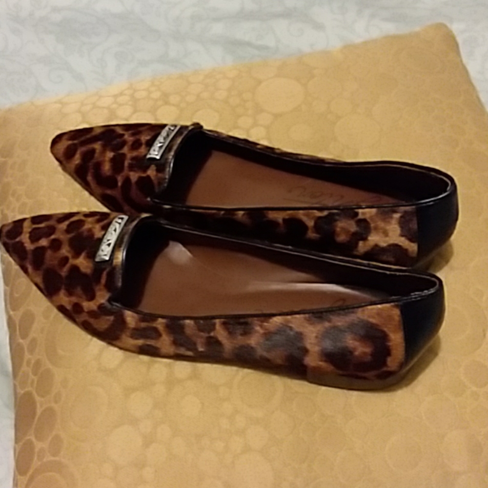 Brighton 'EVE' calf hair loafers